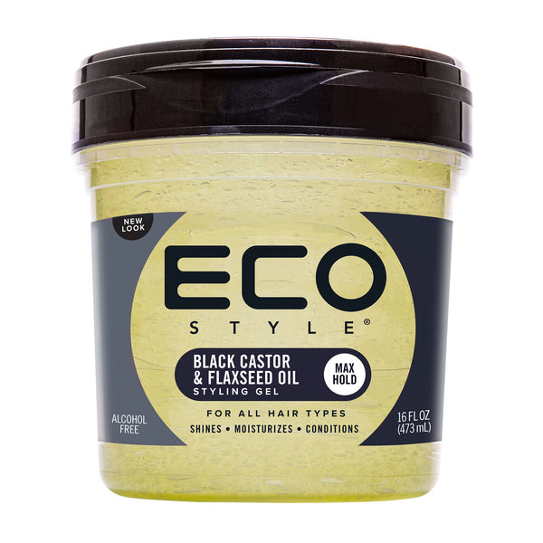 Black Castor & Flaxseed Oil Styling Gel 16oz
