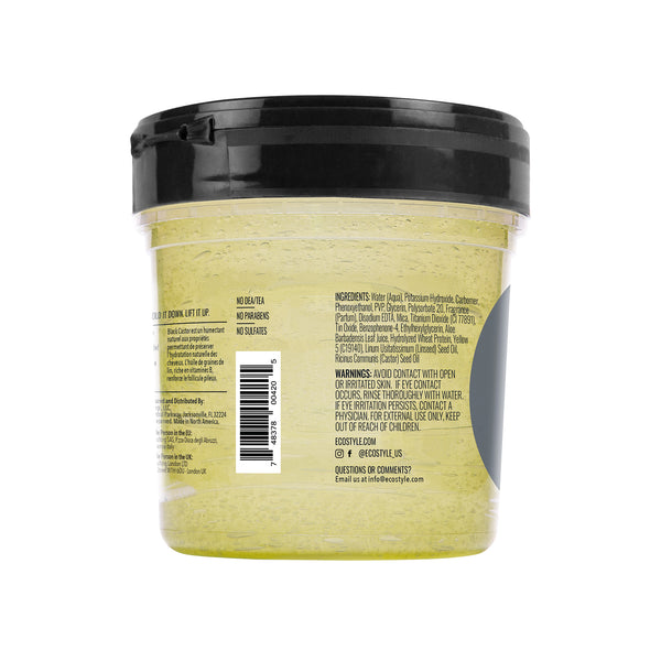 Black Castor & Flaxseed Oil Styling Gel 8oz 2 Pack