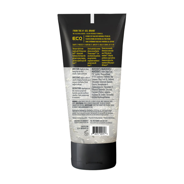 Extreme Stiff 48HR Hold Styling Gel with Panthenol 6oz 2 Pack
