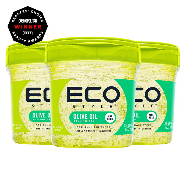 Olive Oil Styling Gel 3-Pack – Eco Style