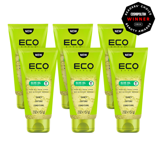 Olive Oil Styling Gel Travel Pack 2oz 6 Pack