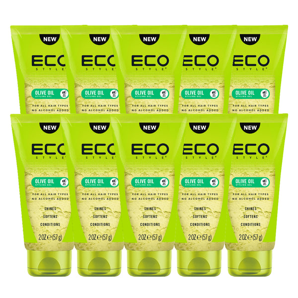Olive Oil Styling Gel Travel Pack 2oz 12 Pack