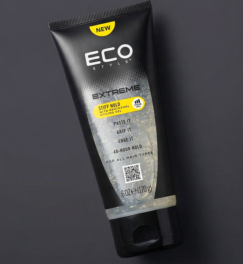 Extreme Stiff 48HR Hold Styling Gel with Panthenol – Eco Style Extreme Stiff 48HR Hold Styling Gel with Panthenol – Eco Style
